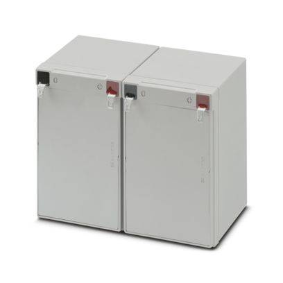 Ersatzbatterie, VRLA-AGM, 2x12 V&nbsp;DC, 12 Ah