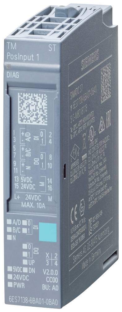 Siemens 6ES7138-6BA01-0BA0 6ES71386BA010BA0 SPS-Erweiterungsmodul