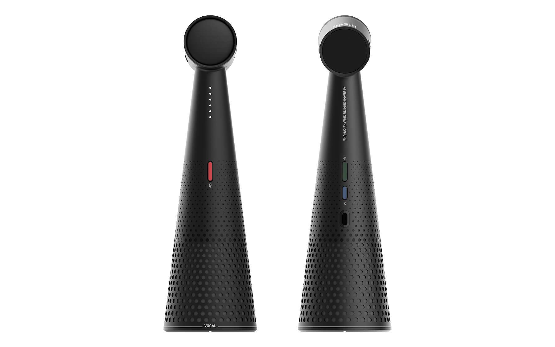 IPEVO TOTEM Vocal AI Beamforming Telefono vivavoce Bluetooth (USB-C, Bluetooth)