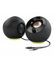 Creative Pebble RGB 2.0 PC-Lautsprecher Kabelgebunden 4.4 W Schwarz