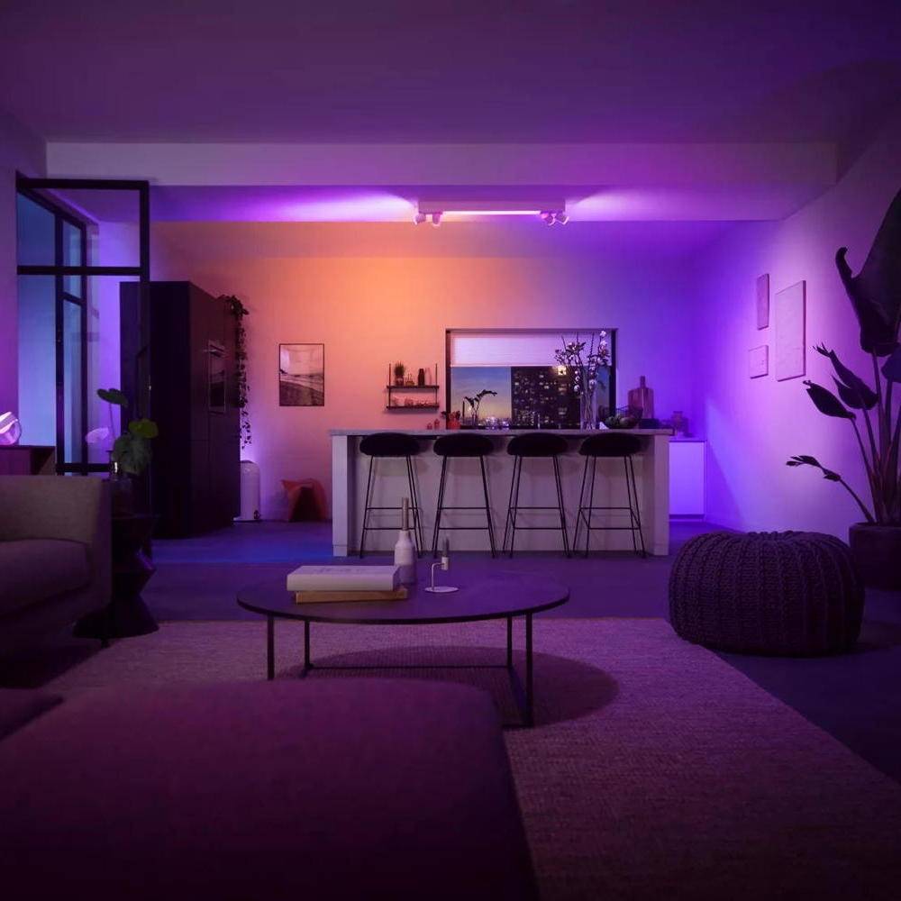 Philips Hue Bluetooth White & Color Ambiance Deckenleuchte Centris in Weiß 42,1W 3800lm 4x GU10