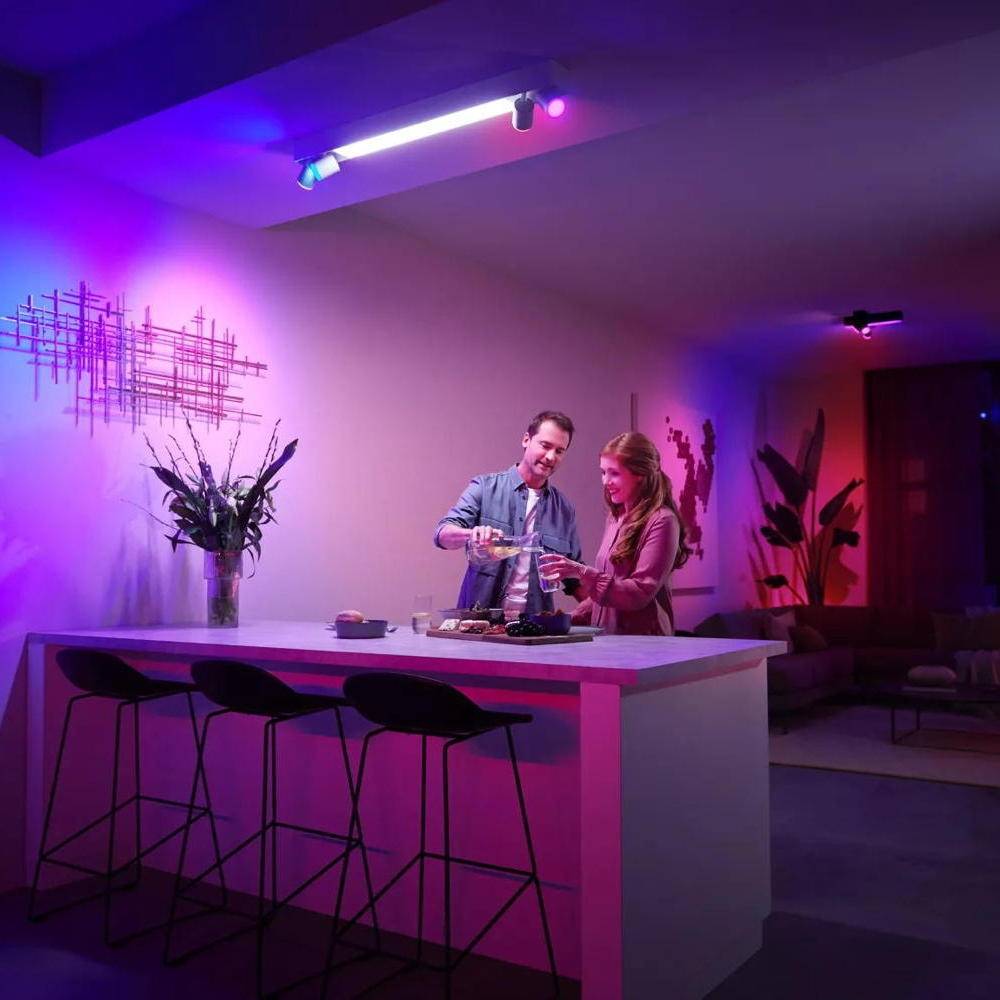 Philips Hue Bluetooth White & Color Ambiance Deckenleuchte Centris in Weiß 42,1W 3800lm 4x GU10