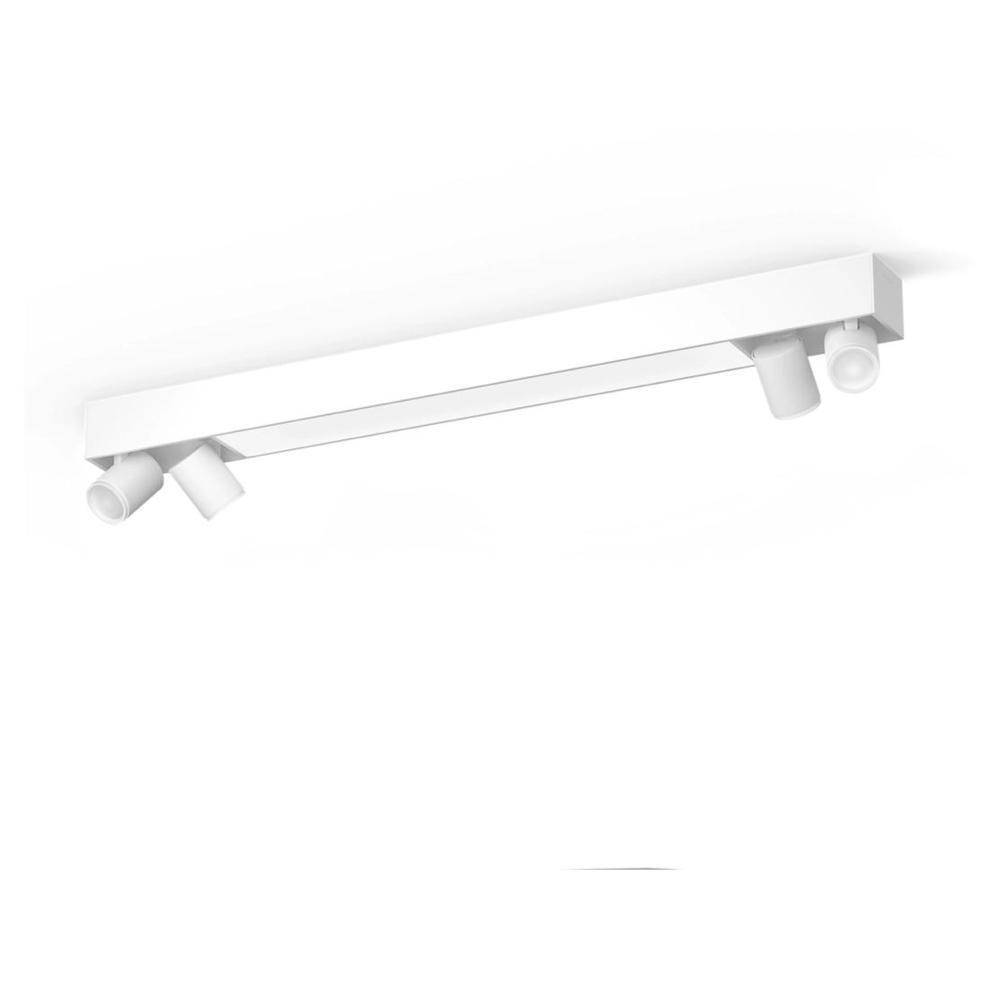 Philips Hue Bluetooth White & Color Ambiance Deckenleuchte Centris in Weiß 42,1W 3800lm 4x GU10