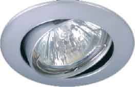 Brumberg Leuchten NV-EB-Strahler 50W GX5.3 mattchrom 02-77020Leuchte