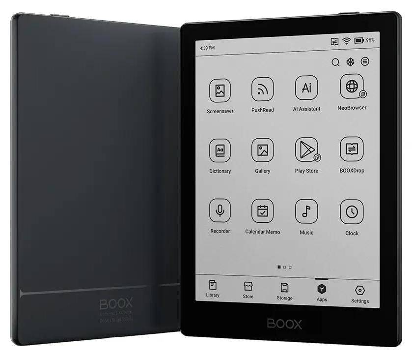 ONYX - Ebook Boox Go 6"" Carta 1300 32GB Wi-Fi Black - 32 GB