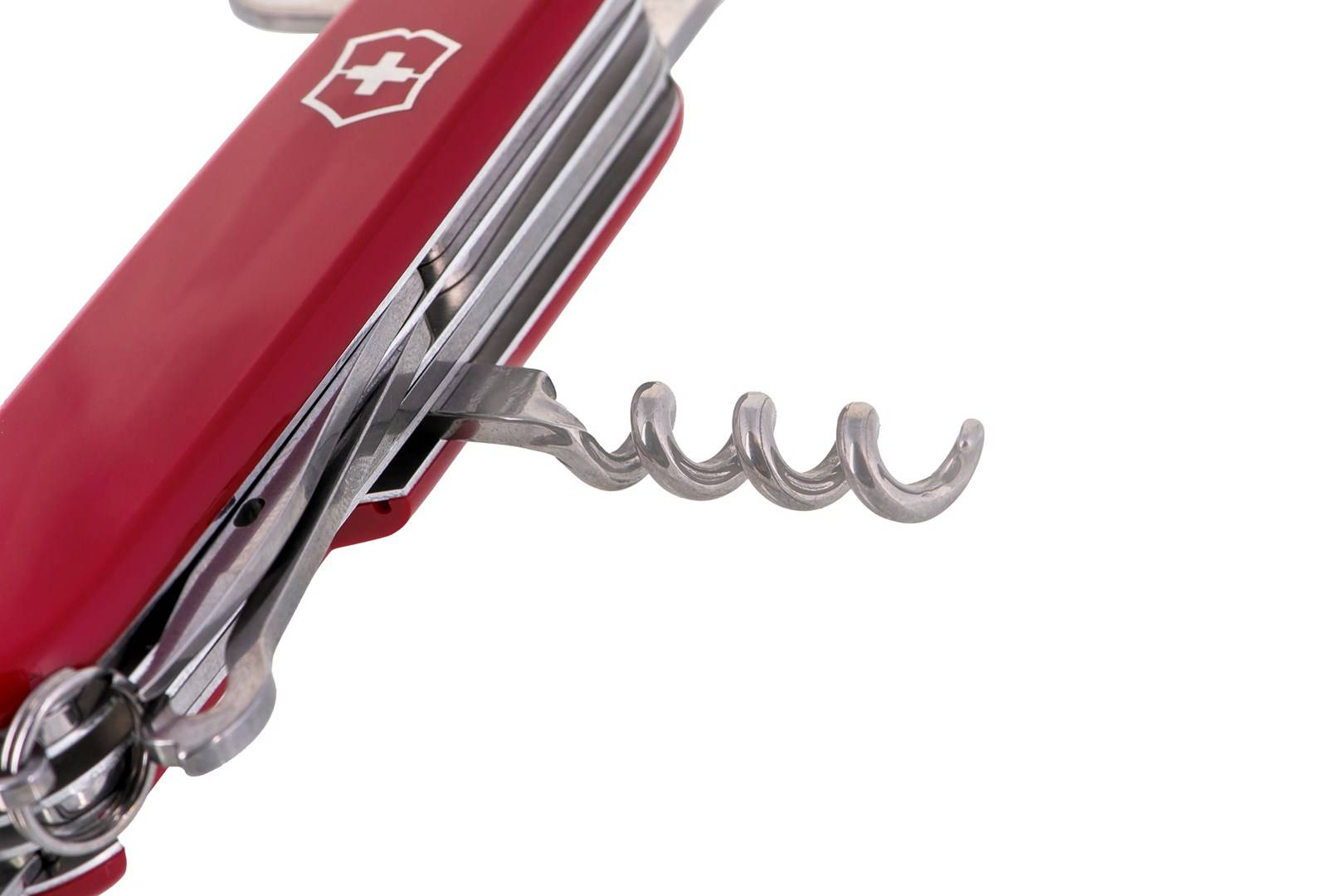 Victorinox Huntsman, Gleitgelenk-Messer, Multi-Tool-Messer, Edelstahl, Rot, 15 Werkzeug, 9,1 cm