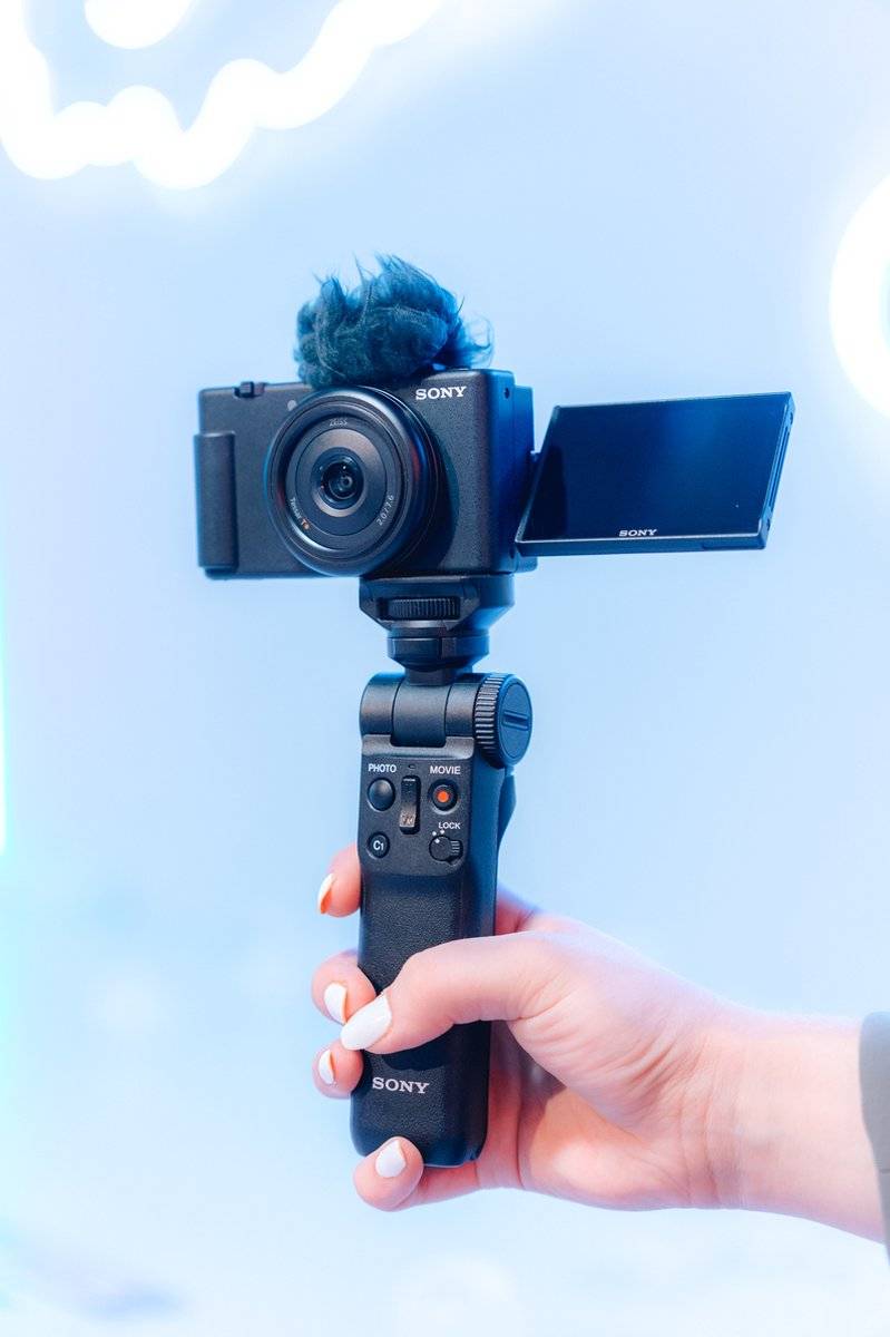 SONY Sony Camera Compact VLog ZV-1F ZV1F black Schwarz (ZV1FBDI EU) SONYEU) SONY EU)