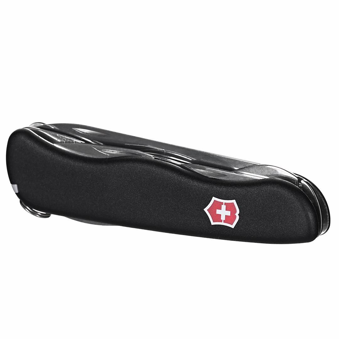 Victorinox Forester - Messer mit klappbarer Klinge - Multi-Tool-Messer - Spey-Punkt - Edelstahl - Polyamid - Schwarz