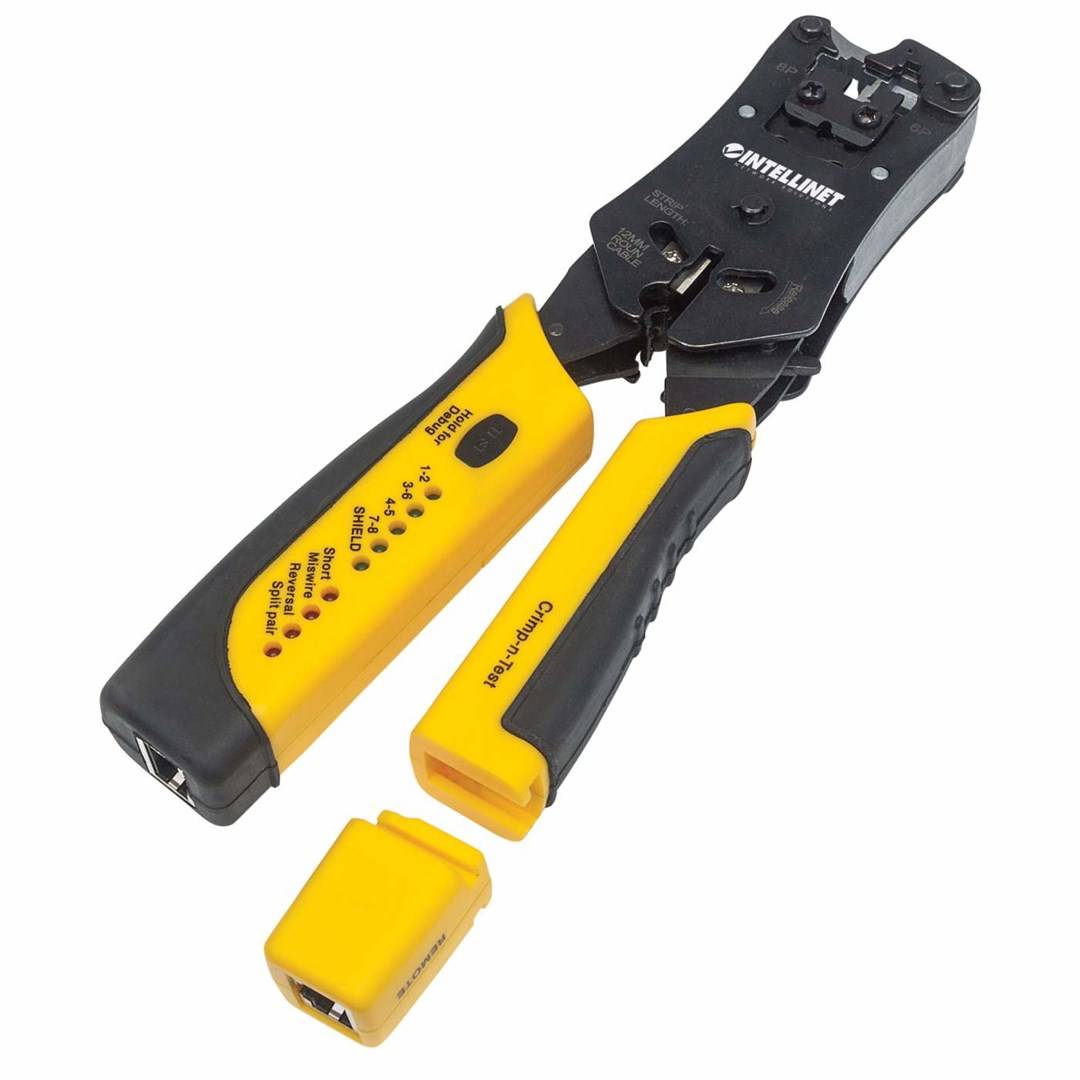 Intellinet 780124 Crimpzange RJ11, RJ12, RJ45
