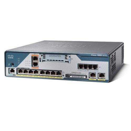 Cisco C1861-SRST-F/K9 Router - 8-Port-Switch (integriert) Netzwerkgerät Computertechnik/Netzwerktechnik/LAN-Router