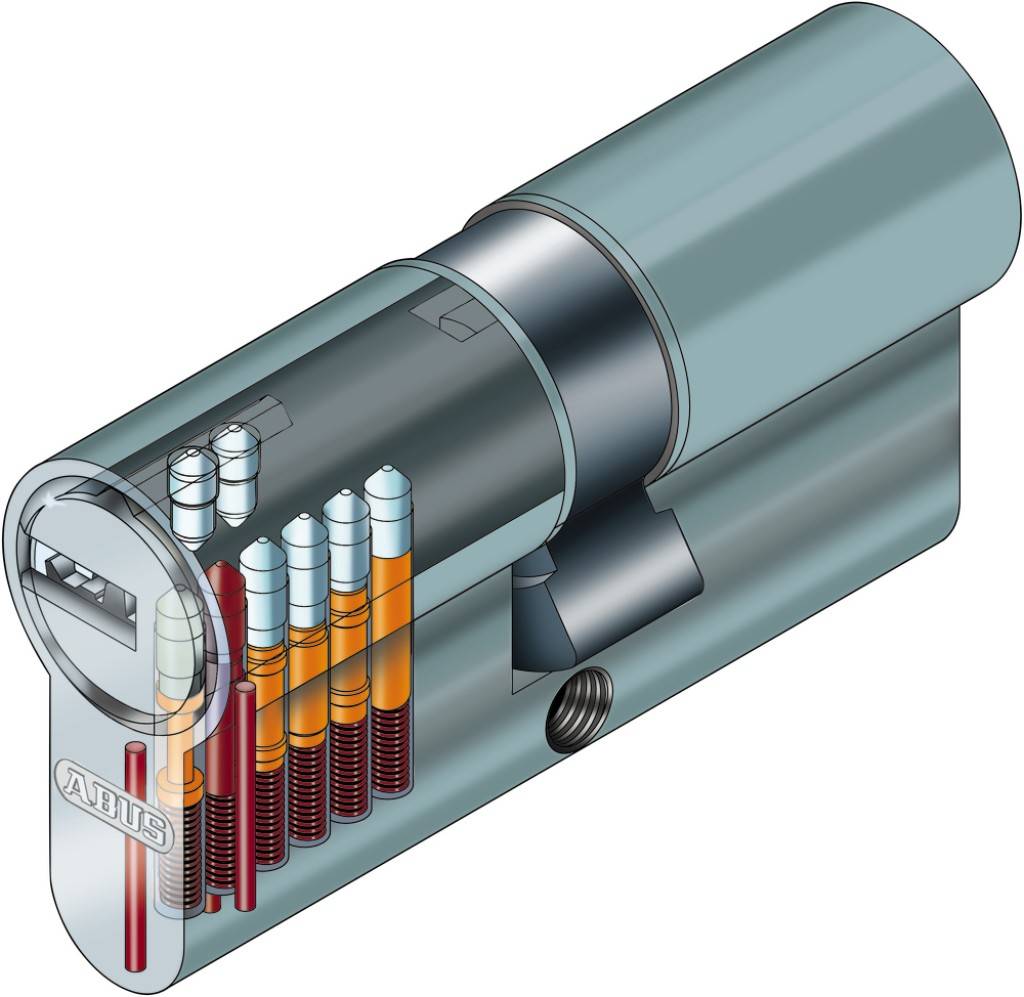 Zylinder, EC 550 NP 40/40 Not- u.Gefahrenfunktion