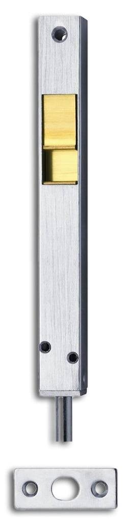 DENI Rohrkantrieg. m. Schieber Stahl vernickelt