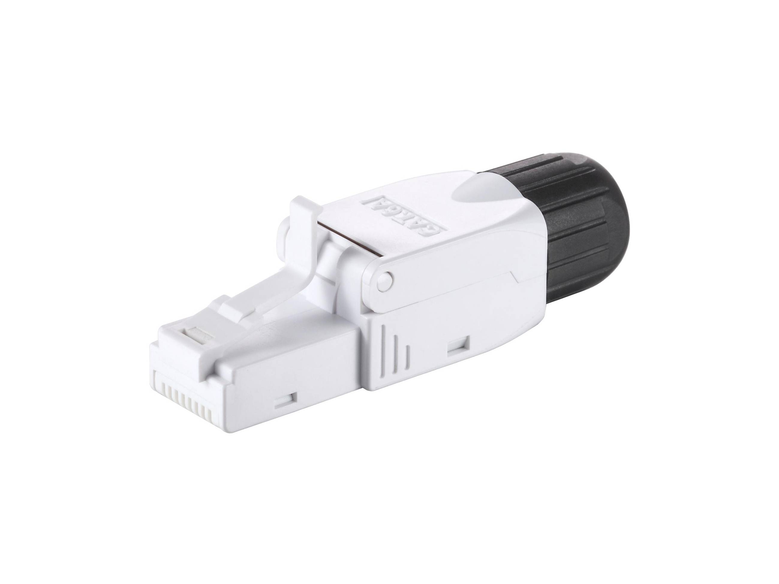 Equip Cat.6A Werkzeuglose Rj45-Stecker 5 Stueck/Set. Stecker RJ-45 Produktfarbe Schwarz