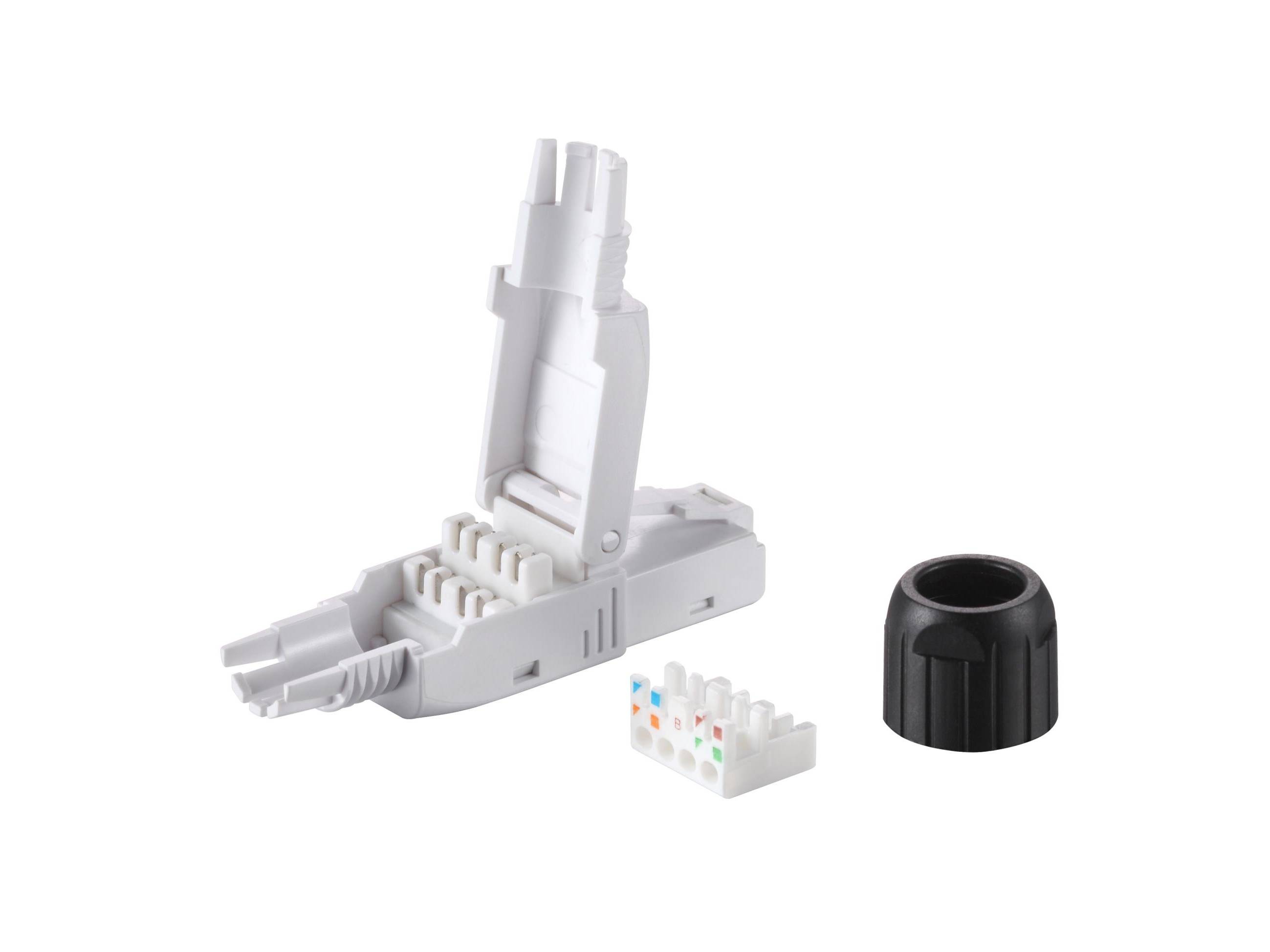 Equip Cat.6A Werkzeuglose RJ45-Stecker, 5 Stück/Set Multimedia-Technik Netzwerkzubehör