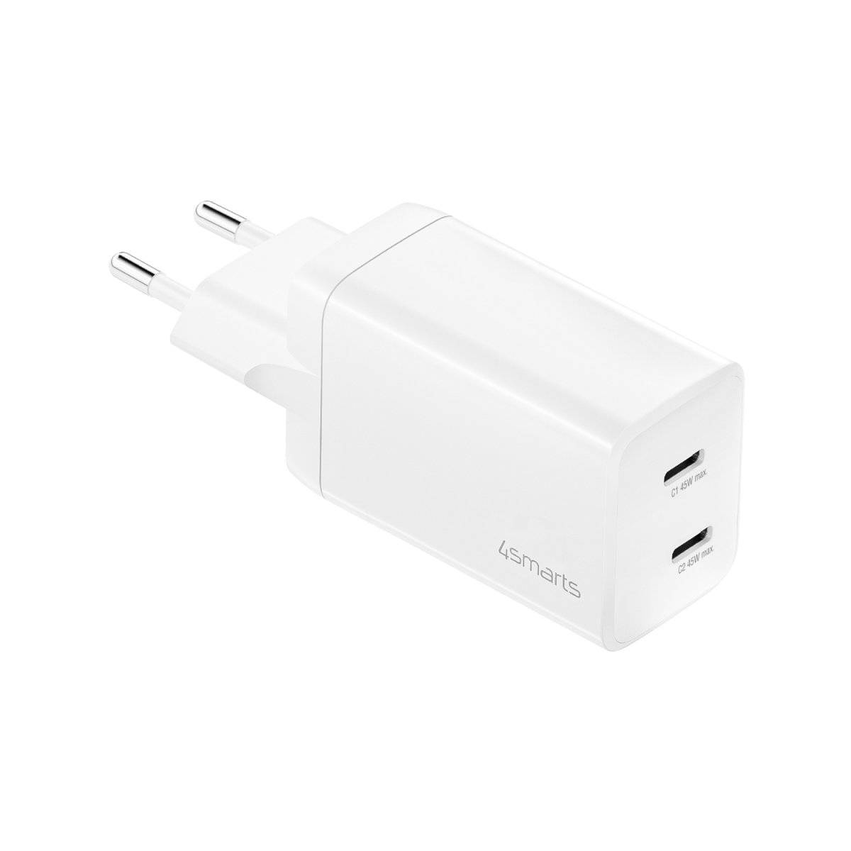 4smarts PDPlug Dual - Netzteil - GaN - 45 Watt