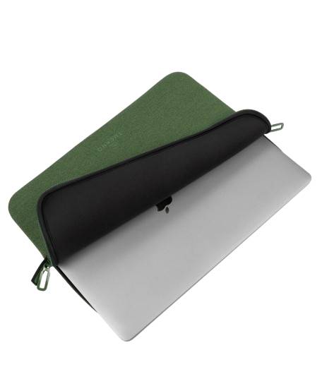 TUCANO - Second Skin Melange Neopren Notebook Sleeve 15 - 16 Zoll moosgrün - Voraus