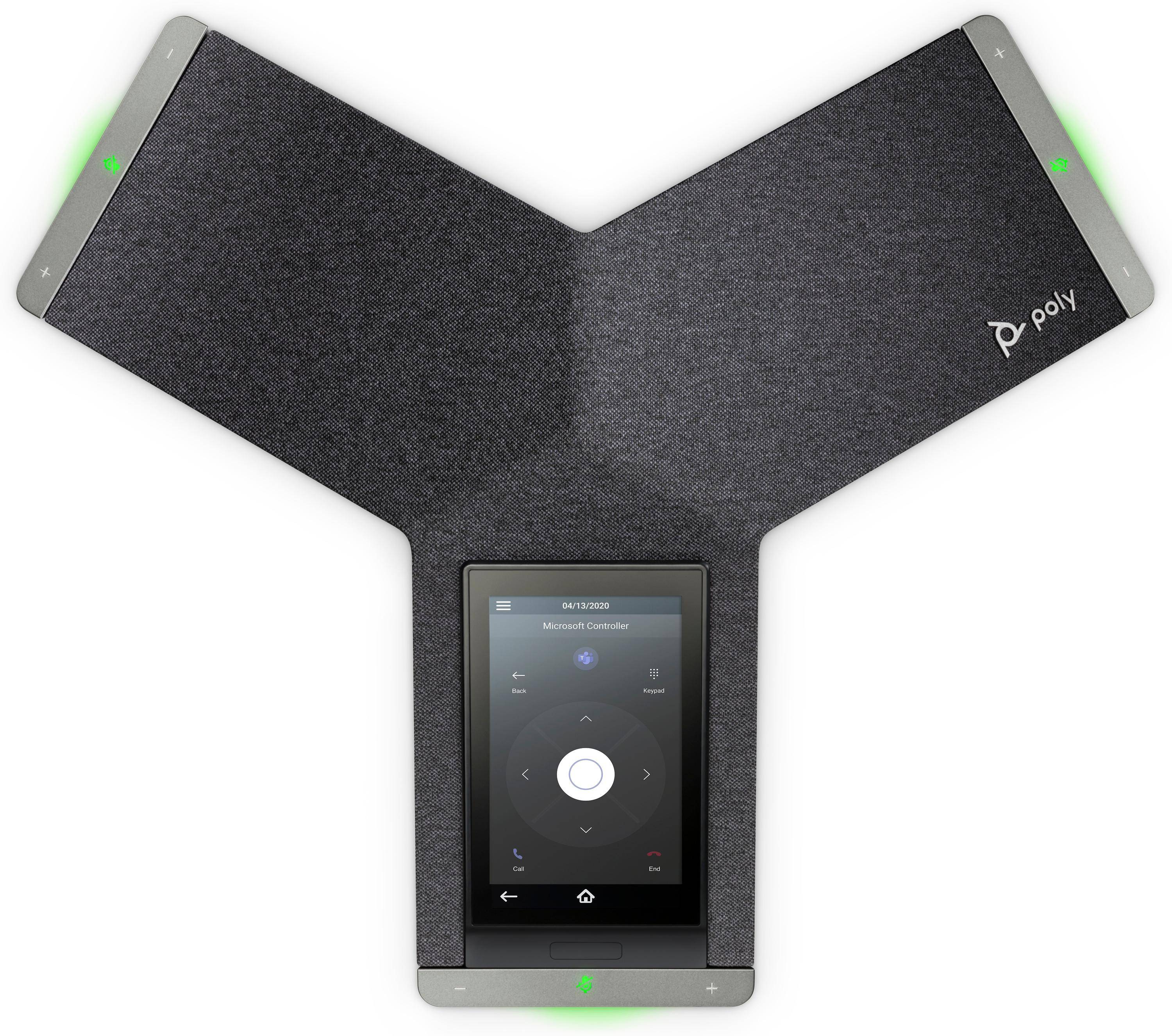 Poly Trio C60 NR - Für Microsoft Teams - VoIP-Konferenztelefon - mit Bluetooth-Schnittstelle - IEEE 802.11a/b/g/n (Wi-Fi