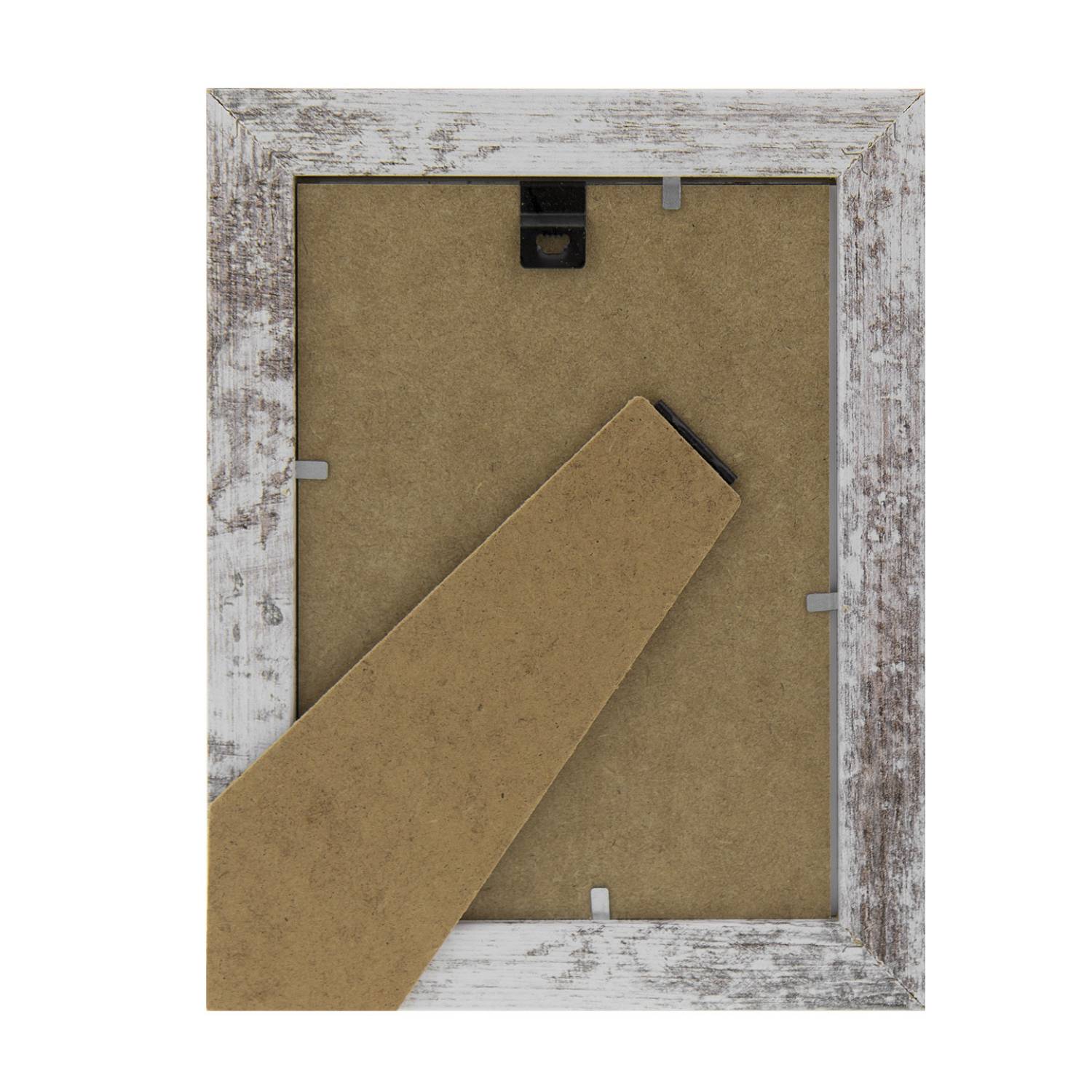Zep Nelson 6, MDF-Platten, Wolle, Weiß, Einzelbilderrahmen, Tisch, Wand, 40 x 50 cm, Rechteckig