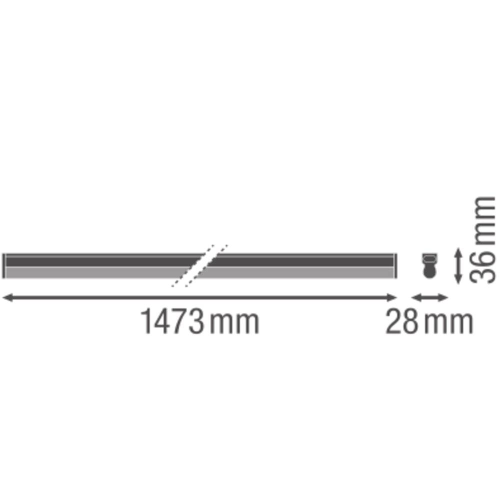 Ledvance LED-Lichtleiste m.Schalter
