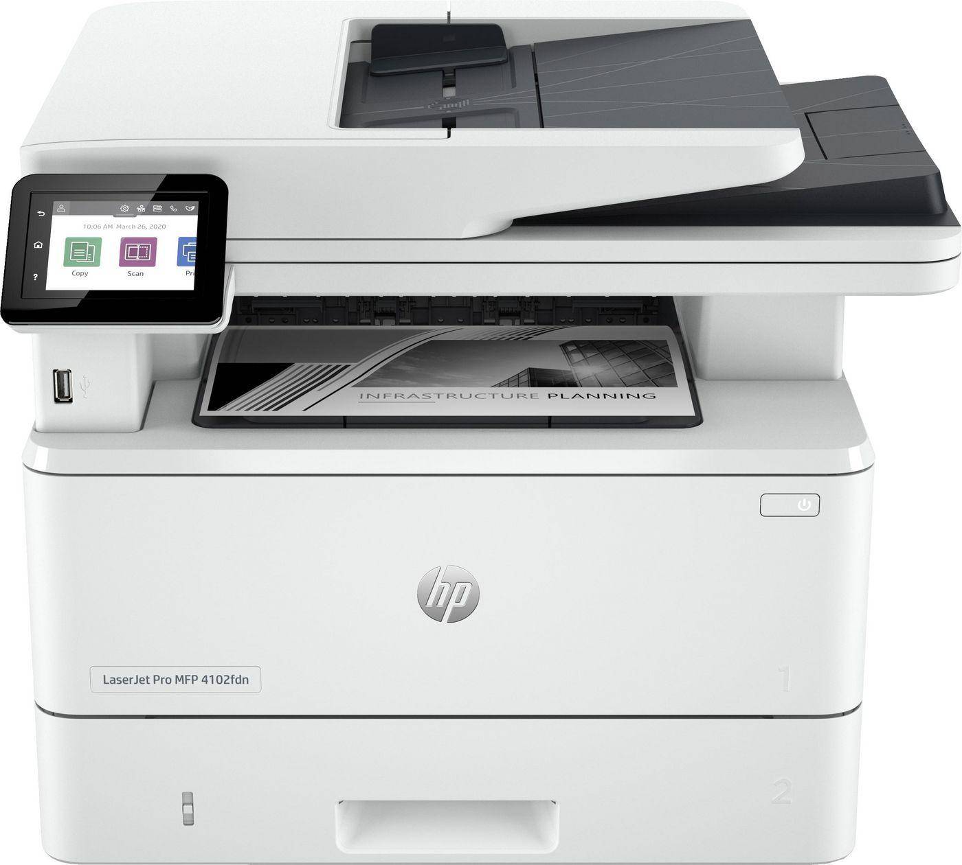 HP - Laserjet Pro Mfp 4102Fdn - Laser/LED-Druck - s/w
