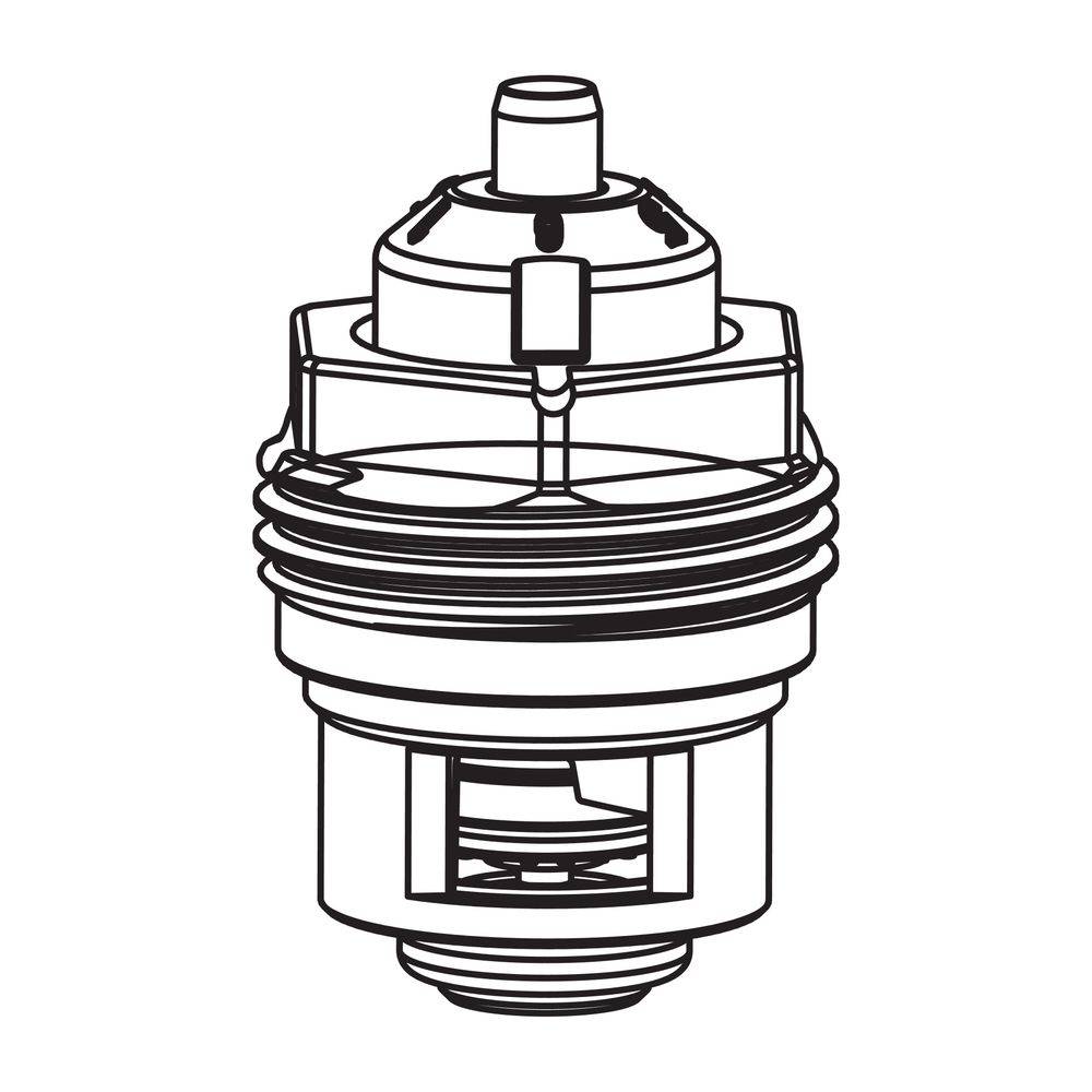 IMI Heimeier Thermostat-Oberteil V-exakt, DN 10/15/20, Baureihe bis Ende 2011, 3502-24.300