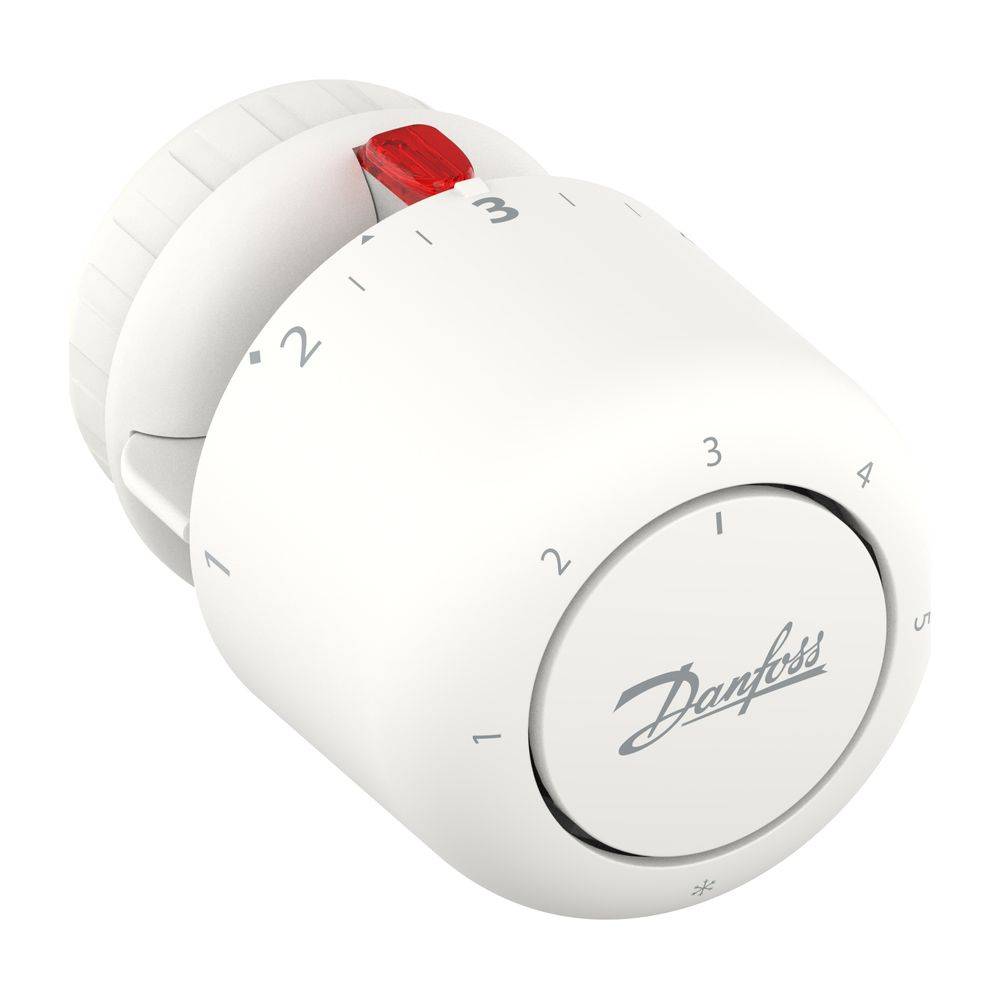 Danfoss Aero RA Click gasgefüllt Thermostatkopf, eingebauter Fühler, Frostschutz