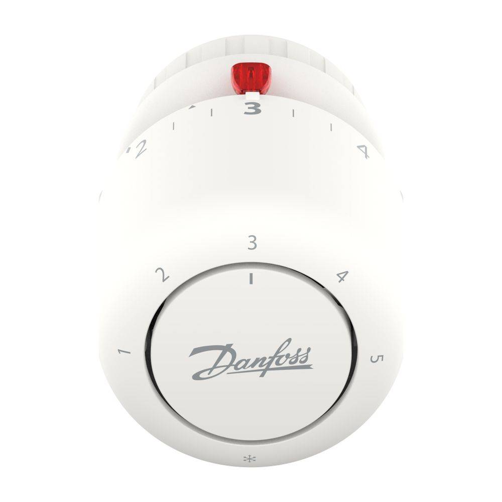 Danfoss Aero RA Click gasgefüllt Thermostatkopf, eingebauter Fühler, Frostschutz