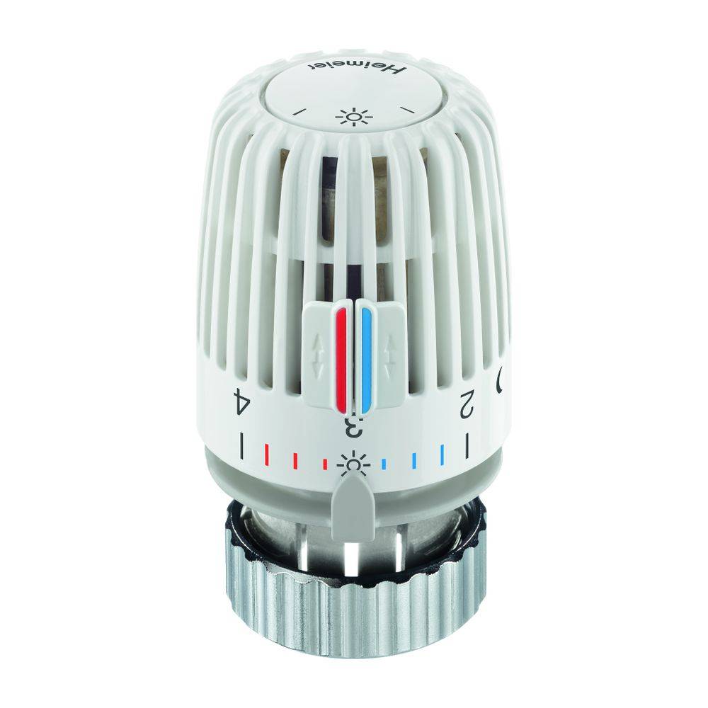 IMI Heimeier Thermostat-Kopf K, mit Direktanschluss für Vaillant, Weiß