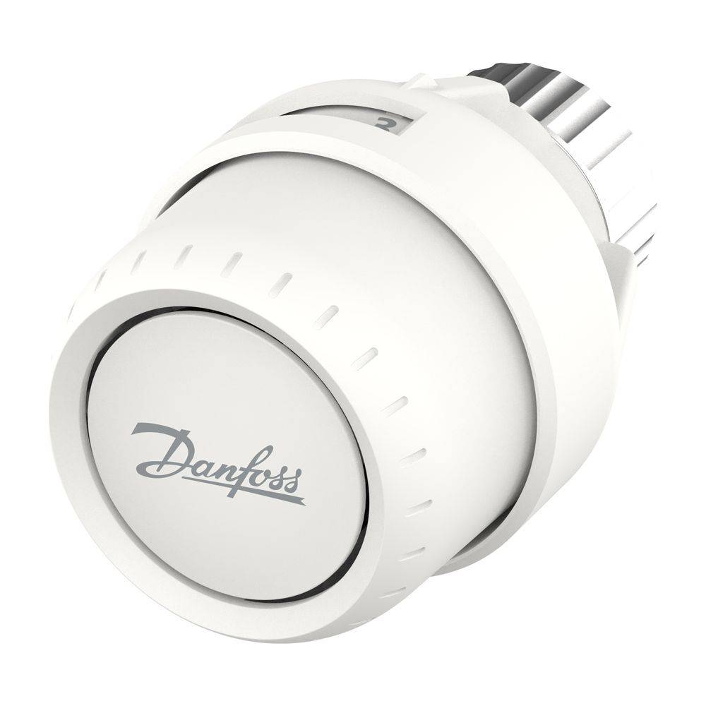 Danfoss Aveo gasgefüllter Thermostatkopf mit eingebautem Fühler, Behördenmodell