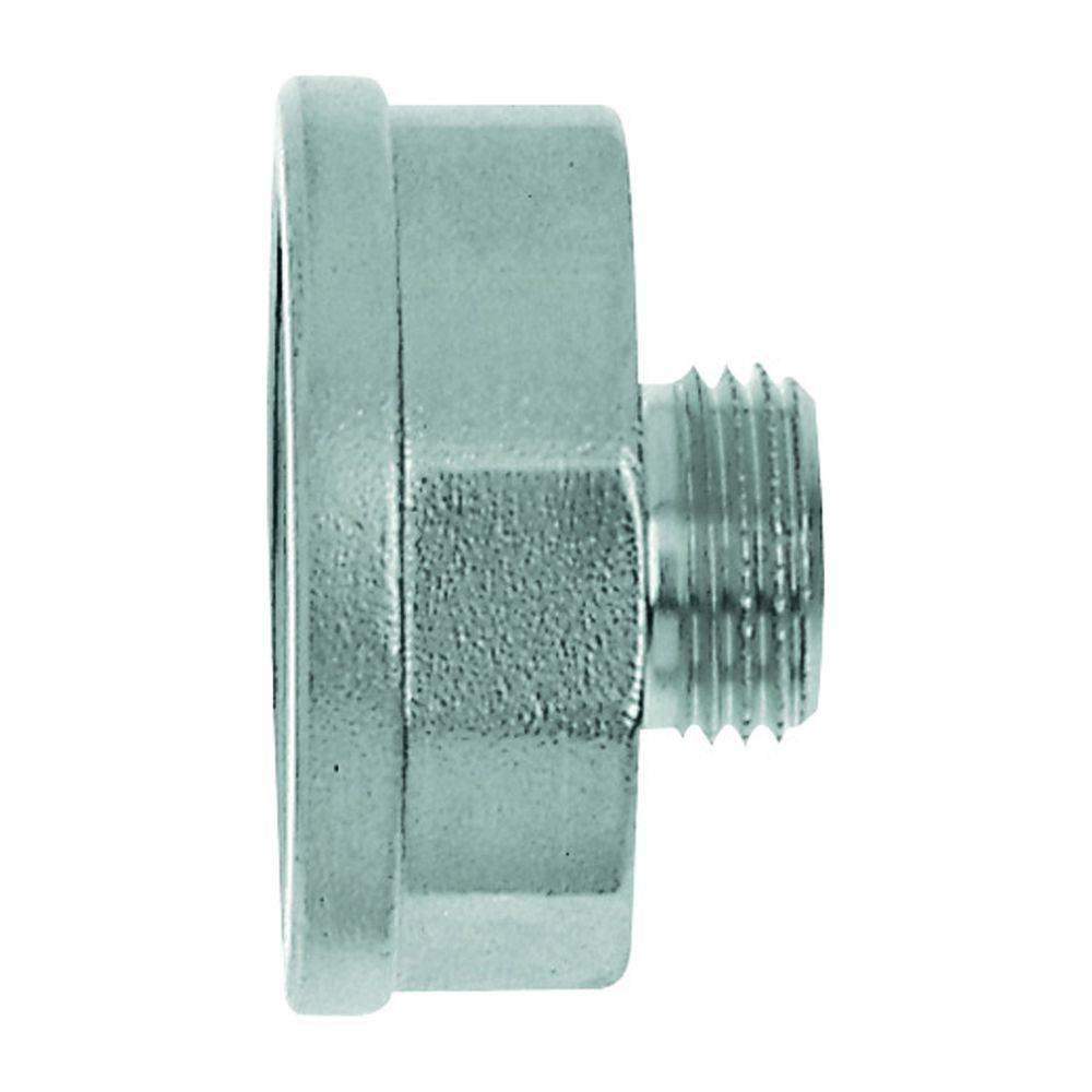 IMI Heimeier Reduzierstück, Rp 3/4" x R 1/2", Messing vernickelt
