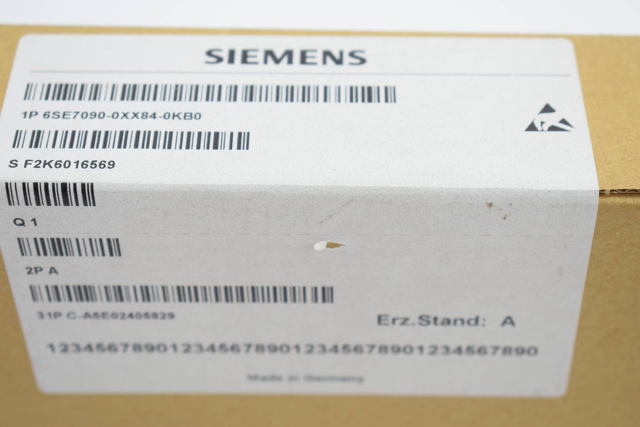 Ersatzteil - SIMOVERT Masterdrives Motion Control Klemmenerweiterungsbaugruppe EB1 Lieferung