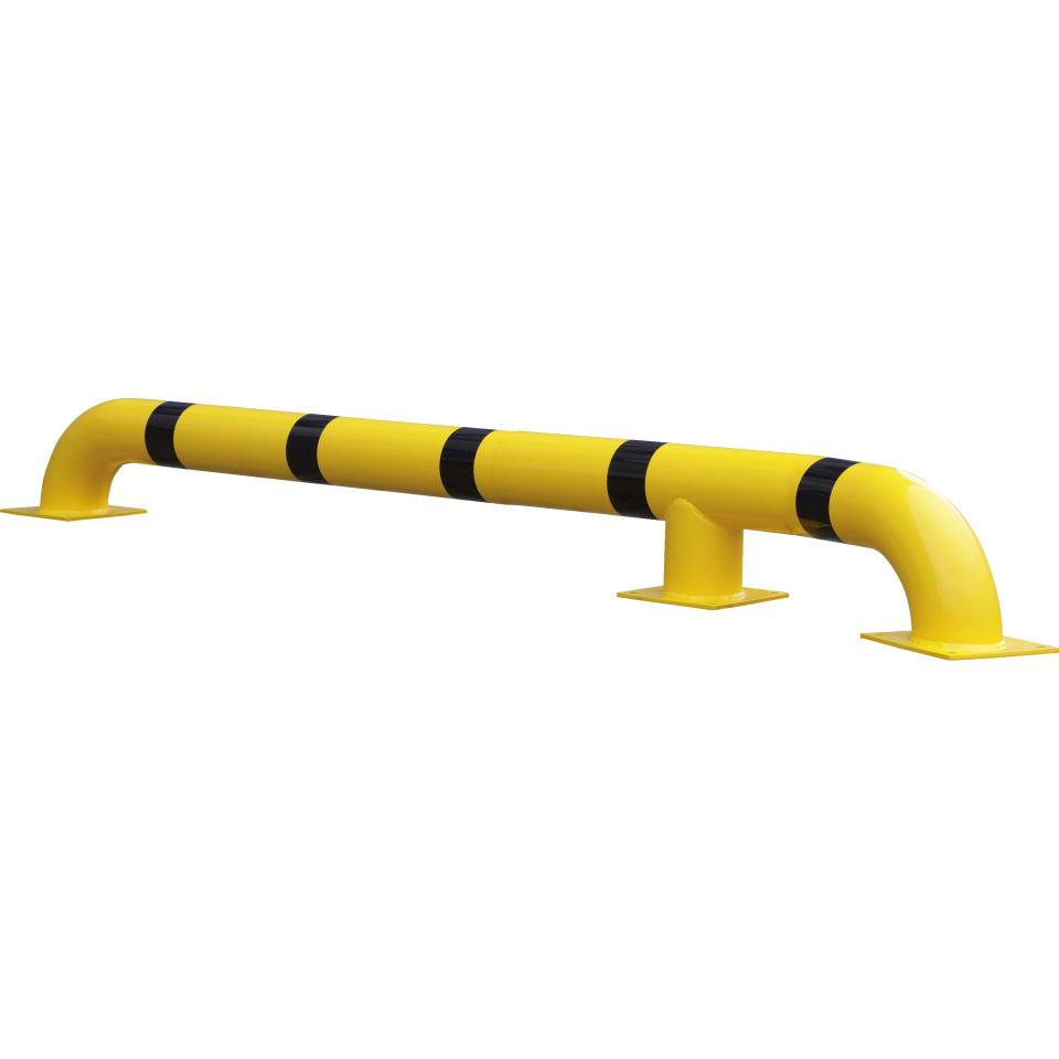 K.57 LKW Einfahrhilfe MODUL links, Winkel u.Gerade,Aufdüb.,gelb,Stahl,2800x315mm