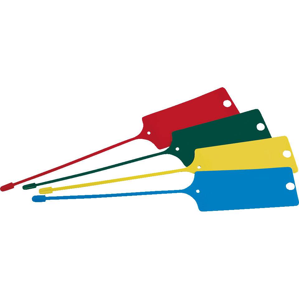 Schlüsselanhänger Standard, gelb, PP-Hartfolie, 210mm, 100/VE