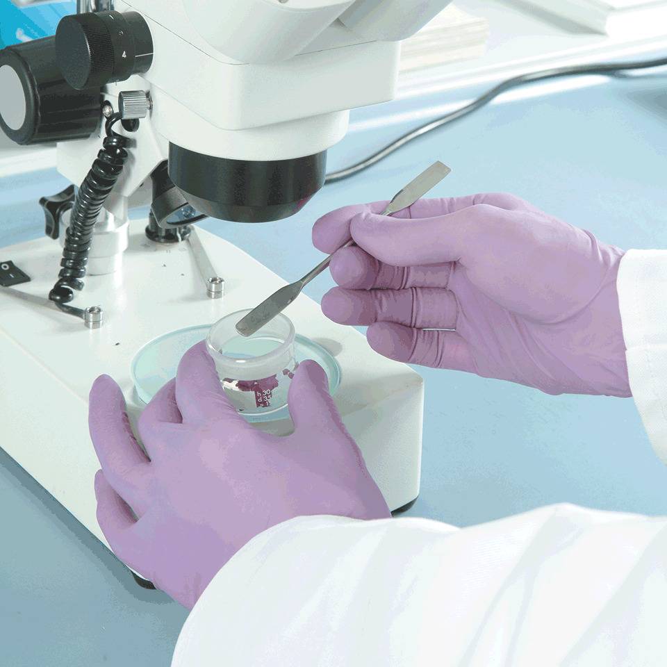 Kimtech™ Einmalhandschuh Purple Nitrile™Xtra™, Kat.III, latexfrei, puderfrei, Nitril, Größe S, 50/VE