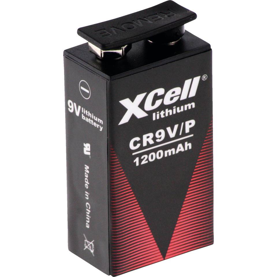 Lithium-Batterie CR9V/P, für Türwächter, 9 Volt, 50g