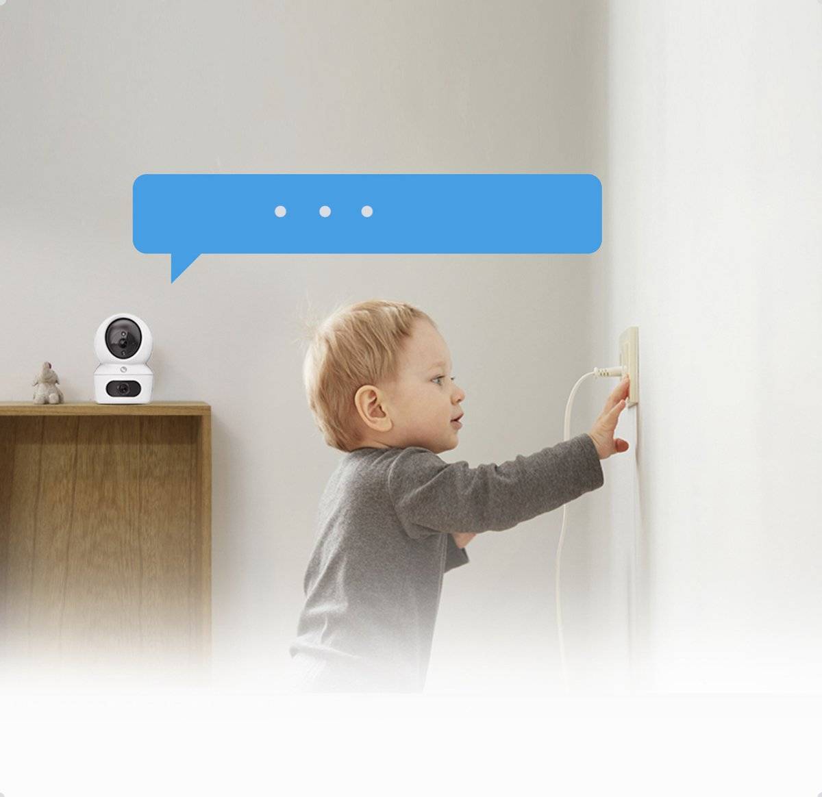 Innen-IP-Kamera dual 2K H7c