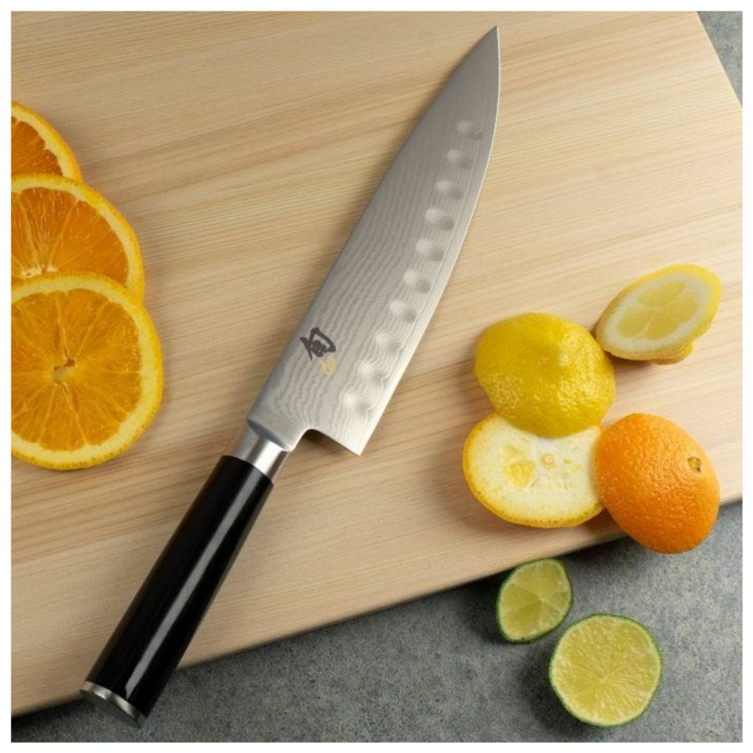 Kai DM-0719 Shun Kochmesser 20cm Damaszener-Stahl schwarz