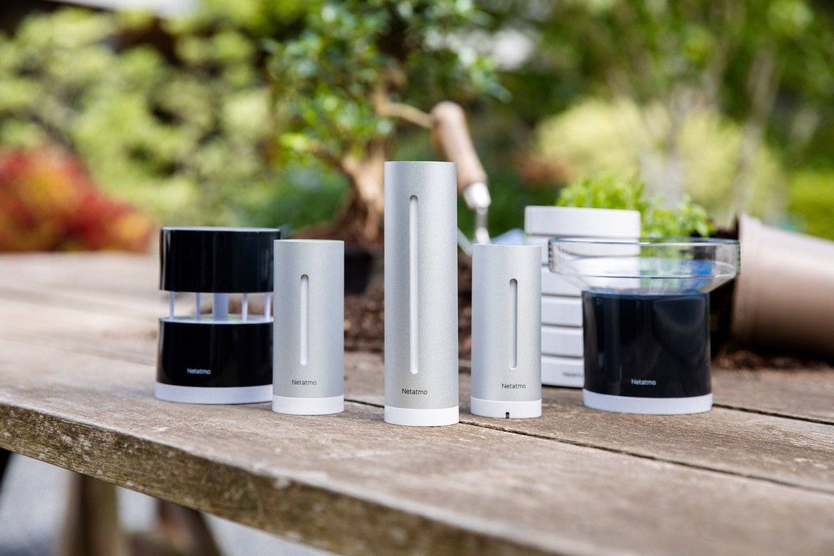 Netatmo Smart Home - Wetterstation - graues Aluminiumm
