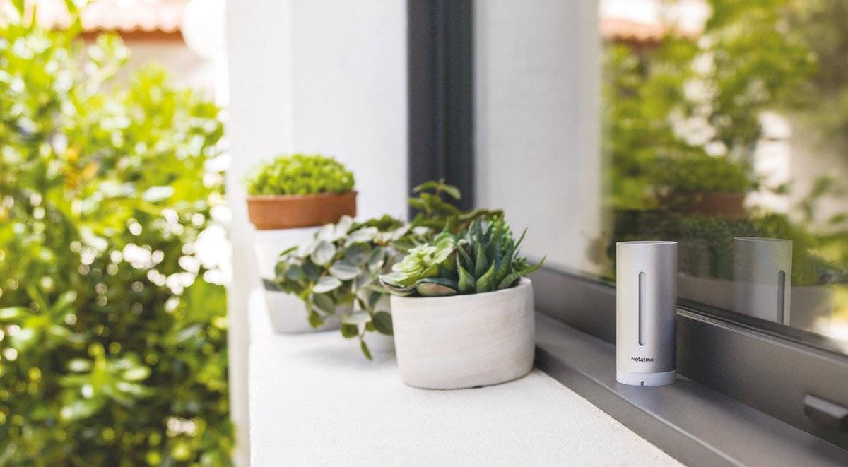 Netatmo Smart Home - Wetterstation - graues Aluminiumm