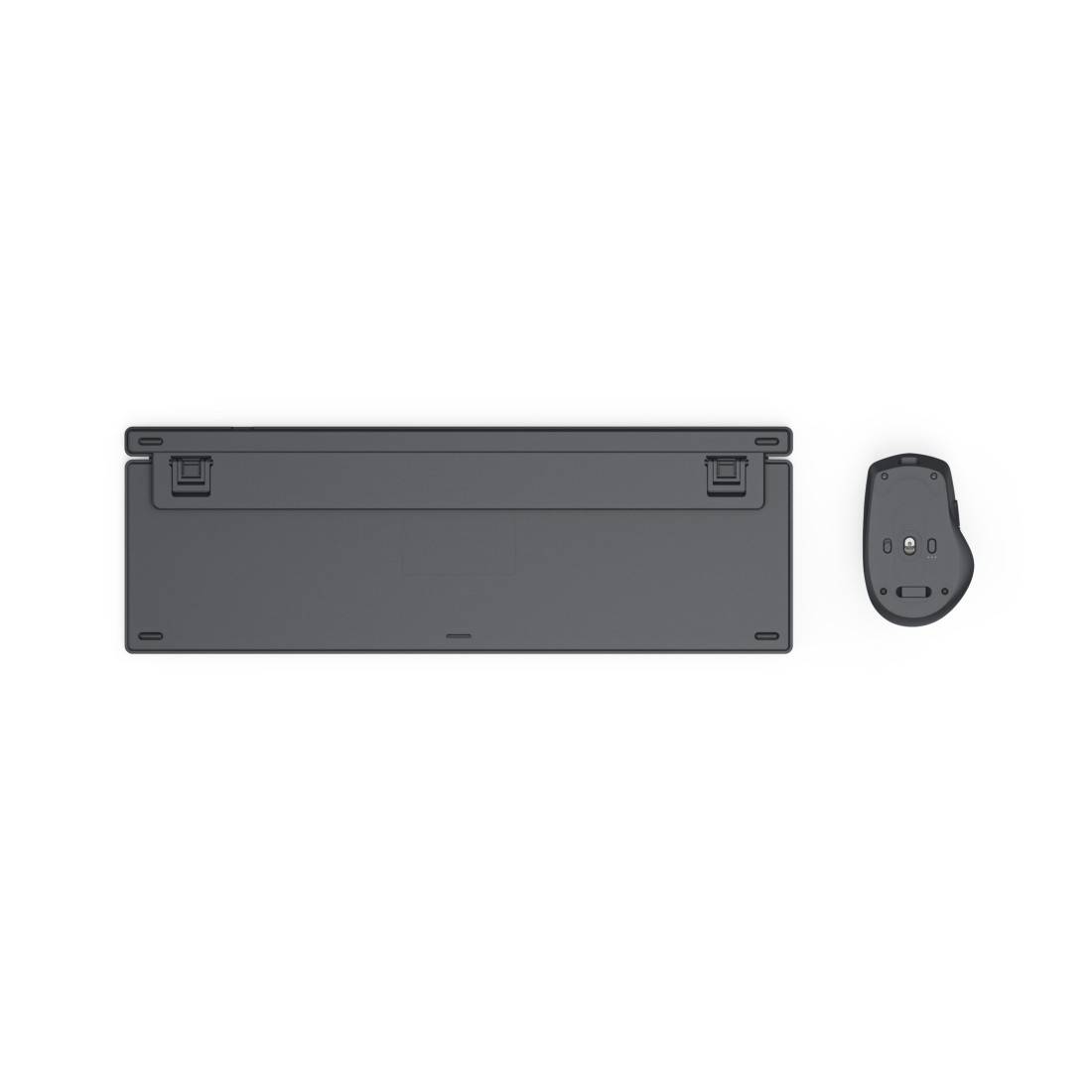 hama 00173069 Multi-Device-Tastatur-Maus-Set "WKM-750", kabellos, LED, Schwarz, QWERTZ DE