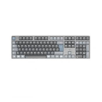 hama 00173070 Multi-Device-Tastatur "WK-800", kabellos, mechanisch, LED, Schw., QWERTZ DE