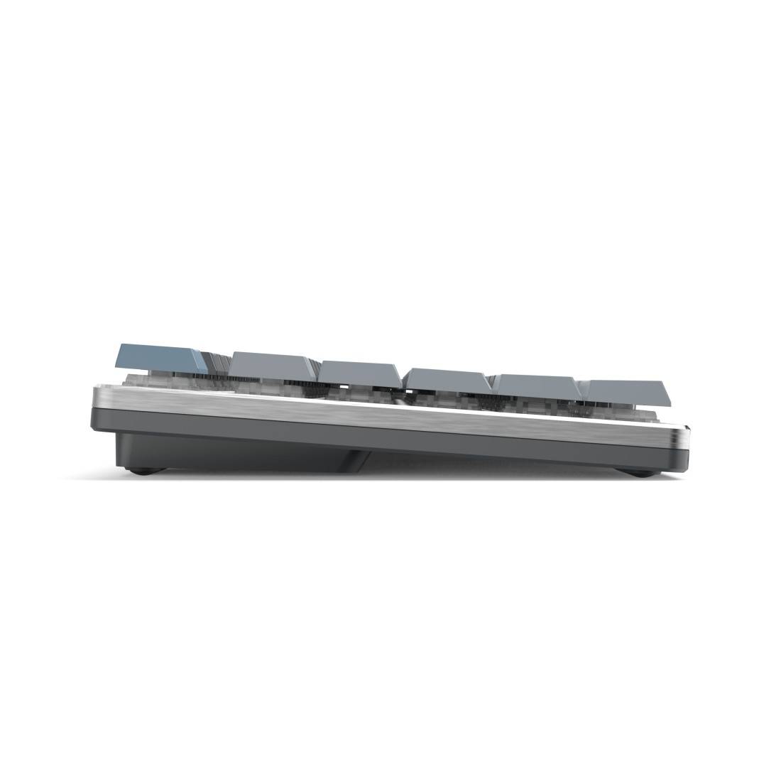 hama 00173070 Multi-Device-Tastatur "WK-800", kabellos, mechanisch, LED, Schw., QWERTZ DE
