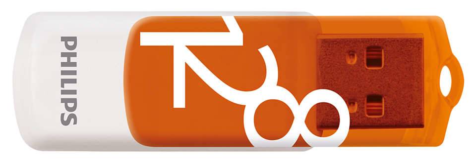 PHILIPS Vivid Edition Orange 128GB
