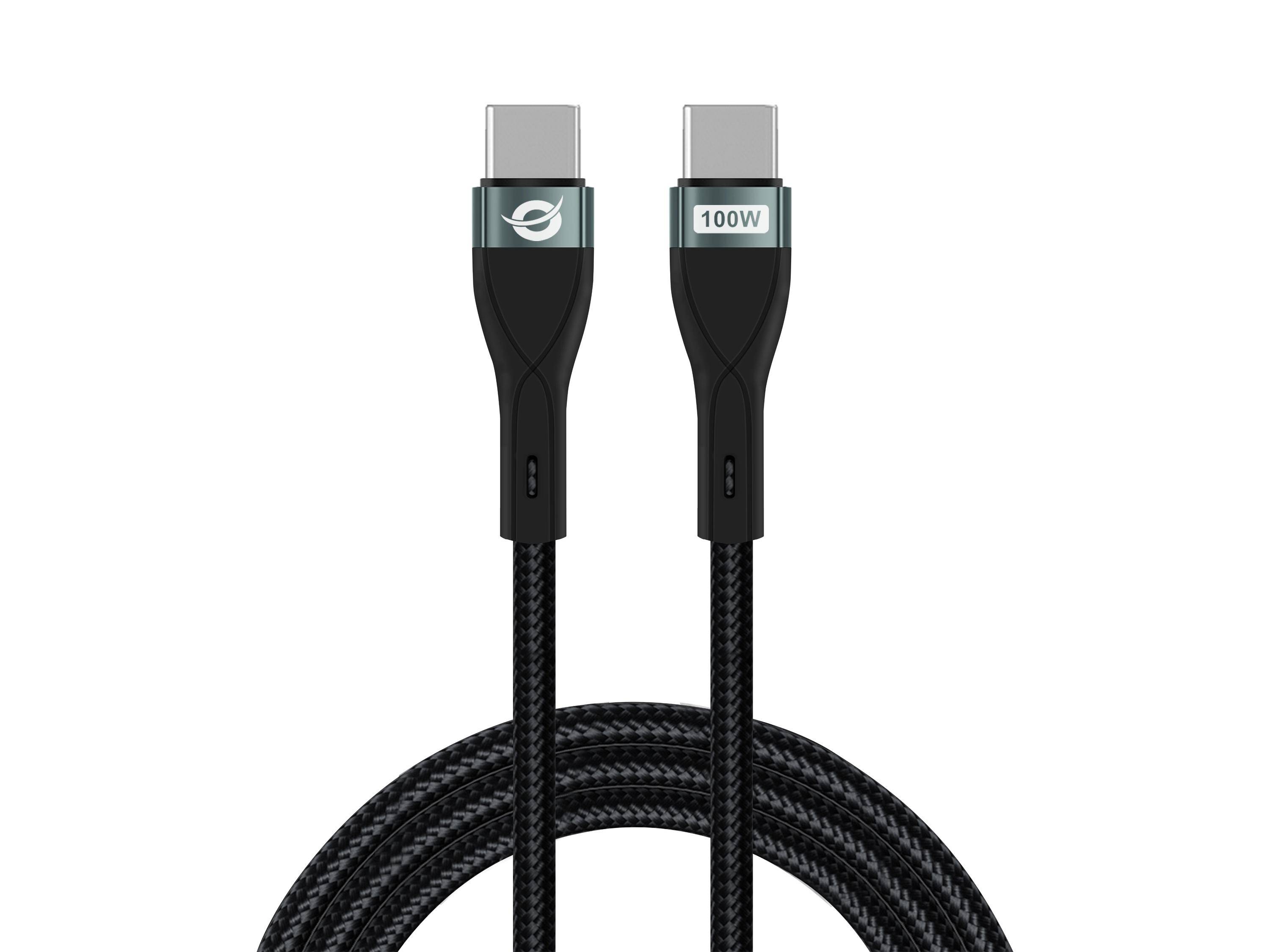 CONCEPTRONIC - Kabel USB-C 3.0 -> C St/St 1.20m 5A 480Mbps sw - Kabel - Digital/Daten