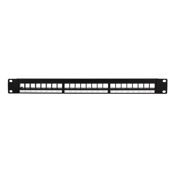 LogiLink NK4065 - Schwarz - Karbonstahl - Rackeinbau - 1U - 791 mm - 445 mm - 19