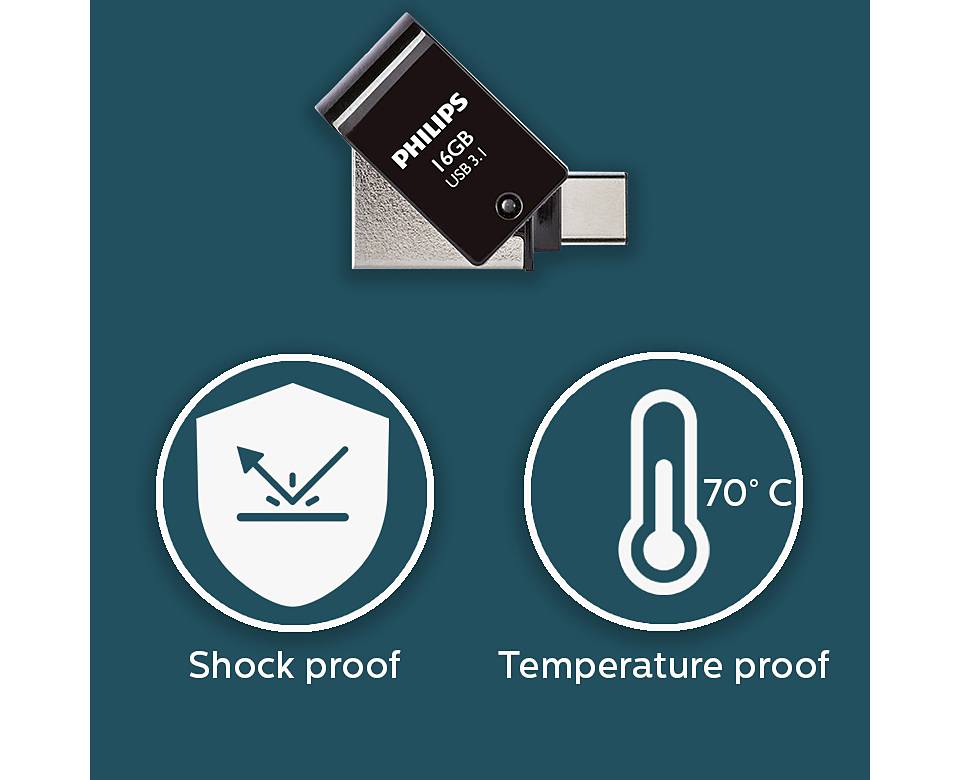 Philips FM16DC152B - USB-Flash-Laufwerk - 16 GB