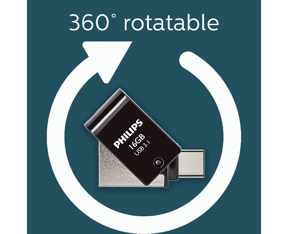 Philips FM16DC152B - USB-Flash-Laufwerk - 16 GB