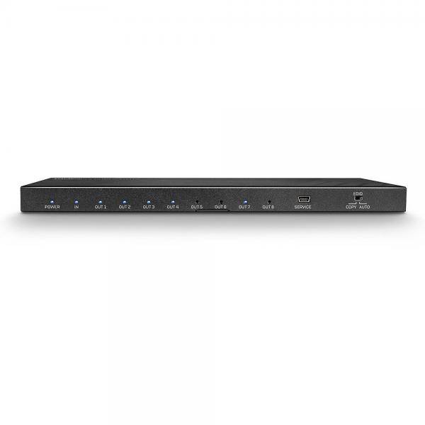 Lindy 8 Port HDMI 2.0 18G Splitter - Video-/Audio-Splitter - 8 x HDMI - Desktop