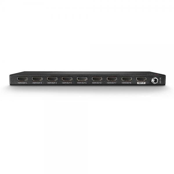 Lindy 8 Port HDMI 2.0 18G Splitter - Video-/Audio-Splitter - 8 x HDMI - Desktop