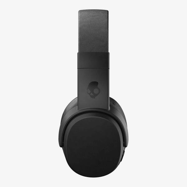 Skullcandy Crusher - Kopfhörer mit Mikrofon - ohrumschließend - Bluetooth - kabellos - Schwarz, korallefarben